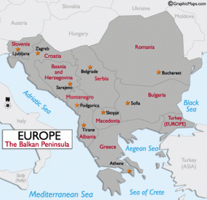 Balkan region